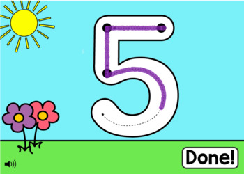 Handwriting Number Tracing Numbers 1-25 Animation and Audio BOOM CARDS 3 Handwriting Number Tracing Numbers 1-25 Animation and Audio BOOM CARDS 2