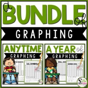 Graphing Worksheets & Graphing Activities BUNDLE US and Canadian/UK Versions
