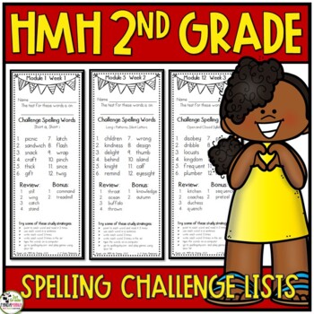HMH Into Reading 2nd Grade Spelling Challenge Lists (Aligned with 2020) 1 HMH Into Reading 2nd Grade Spelling Challenge Lists (Aligned with 2020)