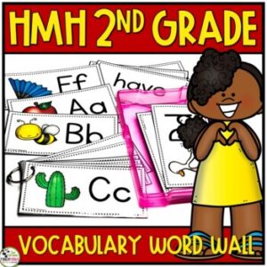 HMH Into Reading 2nd Grade Word Wall Vocabulary 2020