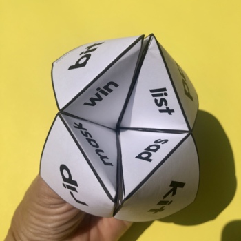 HMH Into Reading 2nd Grade Spelling Words Cootie Catcher Centers 2020 2 HMH Into Reading 2nd Grade Spelling Words Cootie Catcher Centers 2020 1