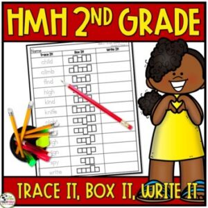 HMH Into Reading 2nd Grade Spelling Activities Center 2020