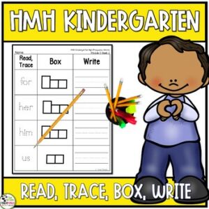 HMH Into Reading Kindergarten Sight Word Read