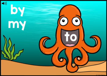 HMH Into Reading Kindergarten BOOM CARDS Module 2 Sight Words Ocean Theme 3 HMH Into Reading Kindergarten BOOM CARDS Module 2 Sight Words Ocean Theme 2
