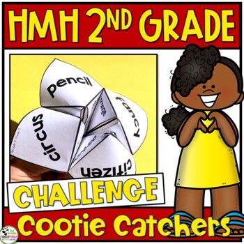 HMH Into Reading 2nd Grade Spelling Challenge Words Cootie Catcher Centers 2020 1 HMH Into Reading 2nd Grade Spelling Challenge Words Cootie Catcher Centers 2020