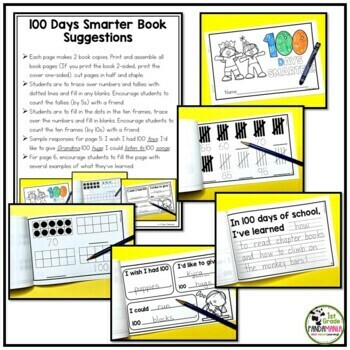 100th Day of School Activities, Games, Puzzles and Crown 4 100th Day of School Activities