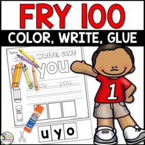 Fry Word Centers Color