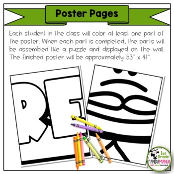 Dr. Martin Luther King Jr., MLK Collaborative Poster Coloring and Puzzle 3 Dr. Martin Luther King Jr.