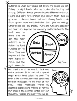 Healthy Body and Mind FLIP Book Healthy Habits Exercise Sleep and Nutrition 4 Healthy Body and Mind FLIP Book Healthy Habits Exercise Sleep and Nutrition 3