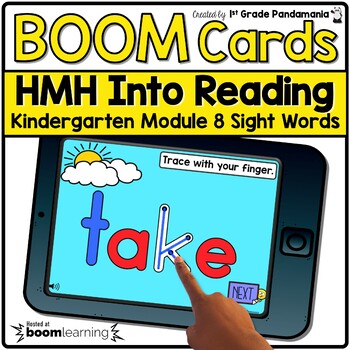 HMH Into Reading Kindergarten BOOM CARDS Module 8 Sight Words Construction 1 HMH Into Reading Kindergarten BOOM CARDS Module 8 Sight Words Construction