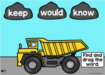 HMH Into Reading Kindergarten BOOM CARDS Module 8 Sight Words Construction 4 HMH Into Reading Kindergarten BOOM CARDS Module 8 Sight Words Construction 3
