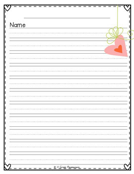 Seasons and Holidays Writing Paper (Lined) for Primary Grades 4 Seasons and Holidays Writing Paper (Lined) for Primary Grades 3